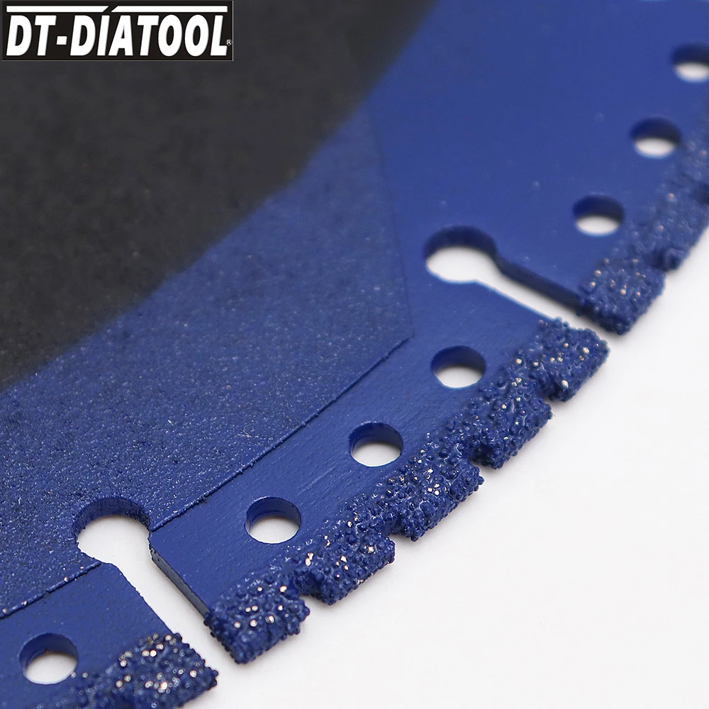 DT-DIATOOL 2 Pcs 300 Mm/12 "Vacuum Brazed Diamond Cutting Disc Multi Tujuan Penyelamatan Pembongkaran Saw Blade Cast besi Rebar Aluminium