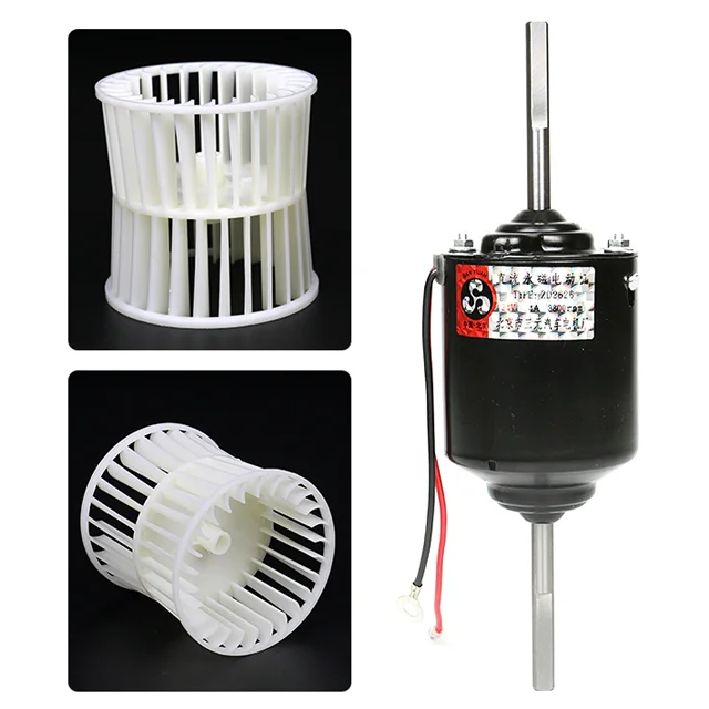 Universal Condenser Blower Motor Assembly With Wheel A/C Air Conditioning Car Truck Bus