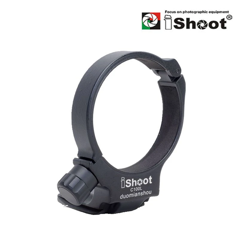 iShoot Lens Collar Tripod Mount Ring for Canon EF 100mm f/2.8 L IS USM Macro replace Lens Support Bracket Canon D(B) IS-C100L