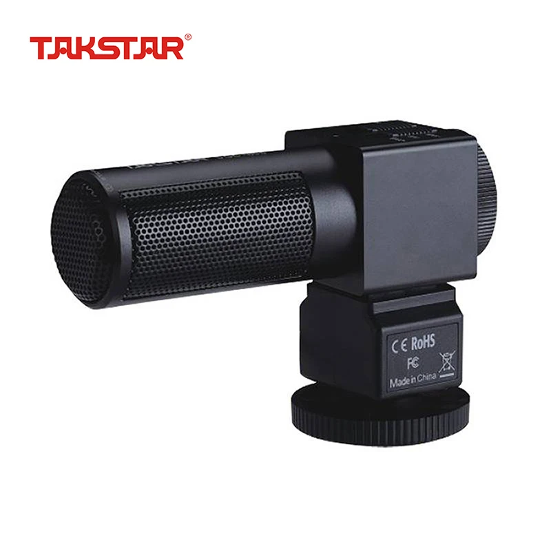 

TAKSTAR SGC-698 Photography Interview Microphone Condenser Camera Recording MIC with 3.5mm Output for Nikon Canon DSLR Camera