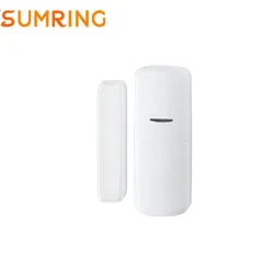 Window Sensor Wireless WiFi Magnetic Contact Door Sensor Detector For Home Security Alarm Work With Gateway