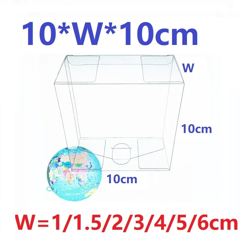 10*W*10cm Clear Plastic Cupcake Packaging PVC Box Candy Box Container Wedding Party Favors Boxes Gift Boxes Supplies Decoration