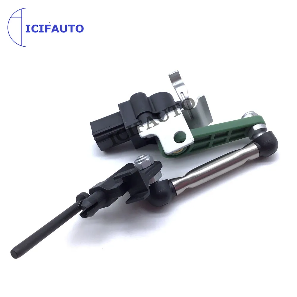 7P0616214 7P0 616 214 Front Right Headlight Level Sensor With Poles For Volkswagen Touareg 7P5 7P6 3.0 3.6 4.2 V6 TDI