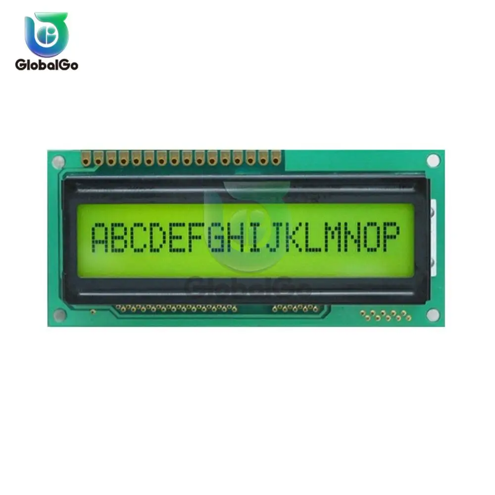 1601 หน้าจอ LCD บอร์ด 16X1 ตัวอักษรดิจิตอล LED จอแสดงผล LCD โมดูล LCM STN SPLC780D KS0066 5V แถวบอร์ดอินเตอร์เฟซ