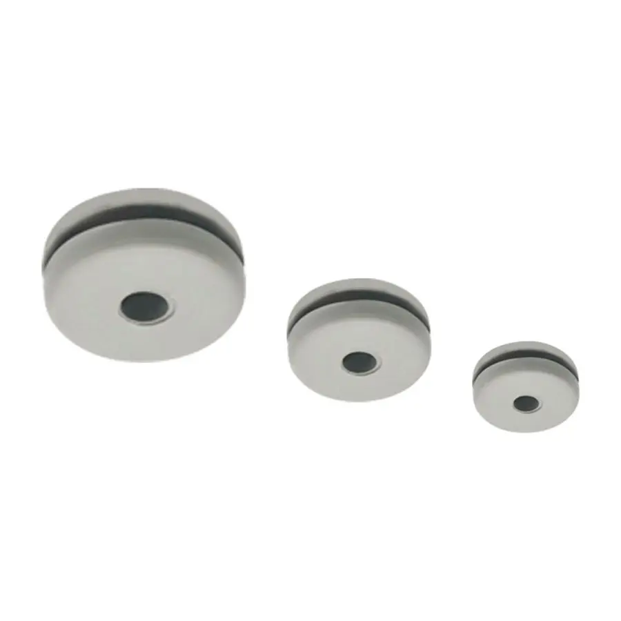 20 Pcs  Heli Canopy Rubber Grommet  For RC Airplane Color Grey