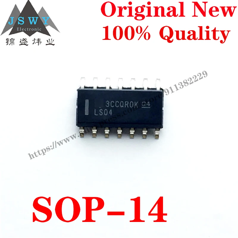 10-~-100-piezas-sn74ls04dr-sop-14-ls04-semiconductor-logic-ic-convertidor-ic-chip-con-modulo-arduino-envio-gratis-sn74ls04