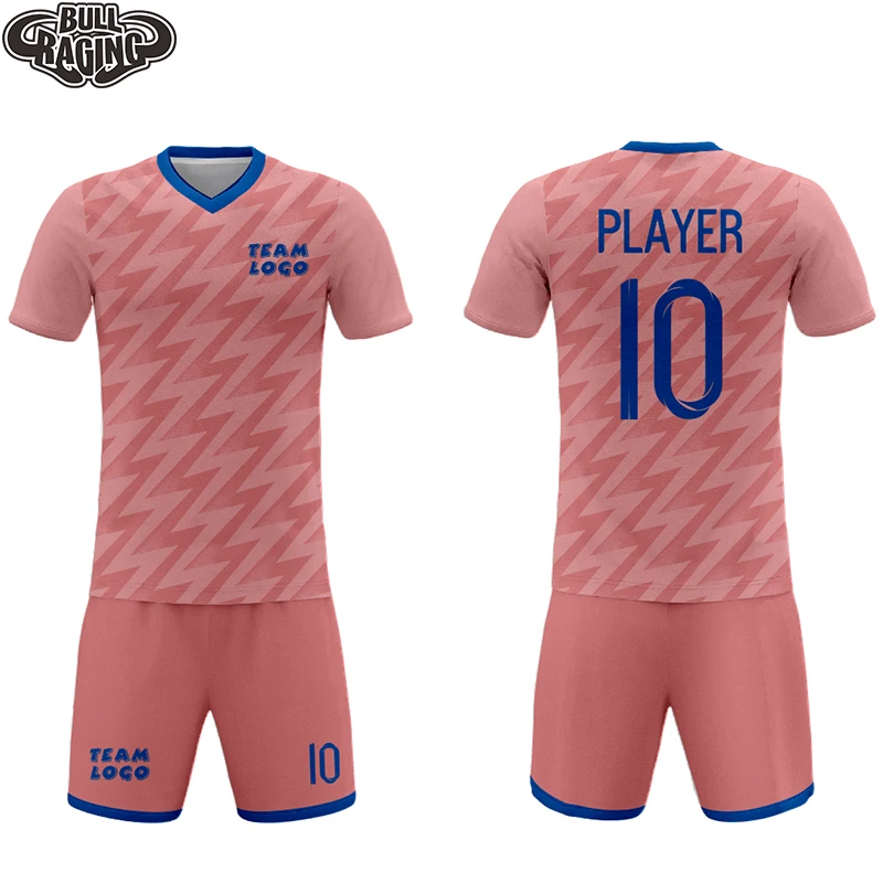 Soccer Uniform For Boys Football Jerseys Mens Sublimation Print Cusom Name Number Club Soccer Jersey Football Clothes