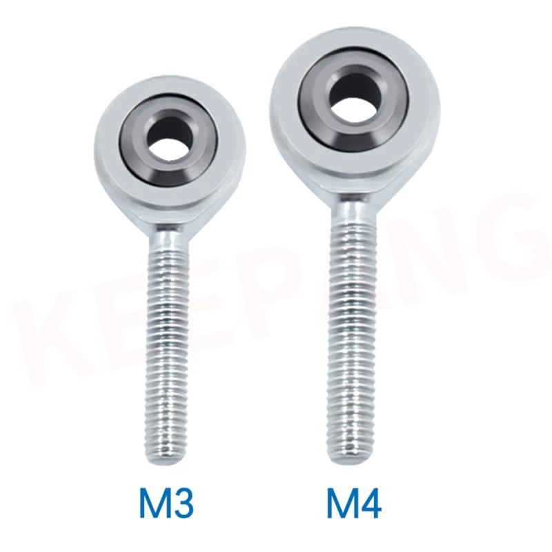 M3 M4 Fisheye Kugellager 3D Drucker Teile Stange Enden Gelenk Gewinde Weibliche Kugellager SI4T/K SI3T/K Fisch Auge Teil 3D Drucker – Detail 4