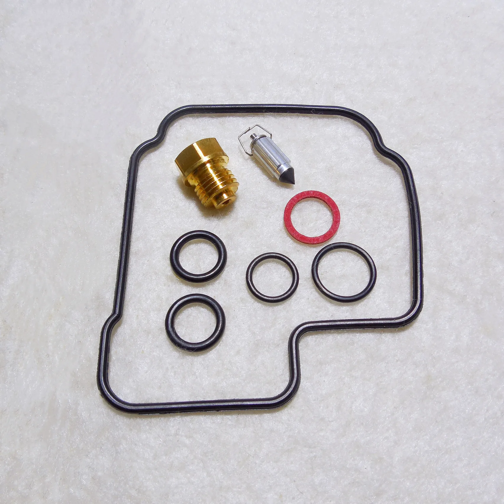 

(4 sets/pack )HMHonda CBR19/23 MC14/17/19/23 CBR250~400R CB-1/NC23~27 motorcycle carburetor seal kit With needle valve kit