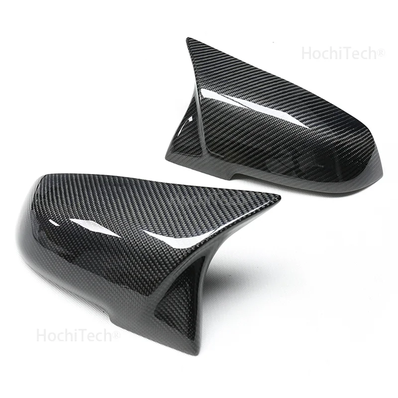 For BMW 3 Series F30 F31 320i 328i 330i 335i Sedan & Touring Auto Car Rear View Side Mirror Cover Trim Carbon Fiber Style