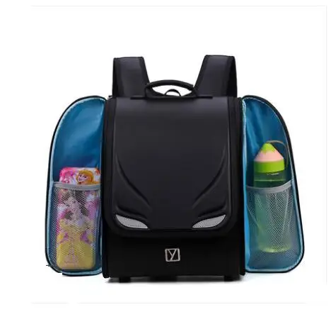 Imagem -02 - Mochila Japonesa com Rodas para Crianças Mochila Escolar Ortopédica Infantil com Rodas