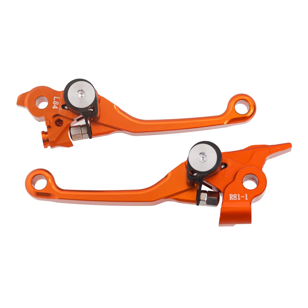 Motorcycle Lever Set 3 Finger Pivot Brake & Clutch Handles Motocross for Husqvarna TC125/TC250 2019-2021 for FC250/FC350/FC450