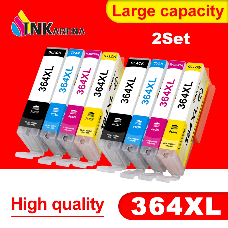 INKARENA Compatible ink cartridge for HP364 364 XL for hp 3070A 3520 3522 4620 4622 5511 5512 5514 5520 5522 5524 6515 Printer