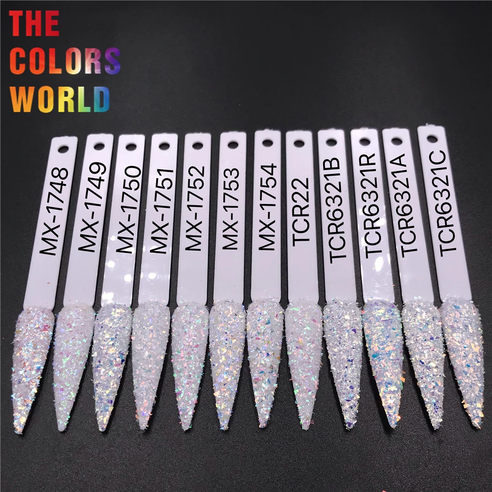 TCT-547 Shards Irregular Nail Glitter Nail Art Decoration arcoíris Body Art arte de uñas Tumbler DIY Crafts Festival Accessories