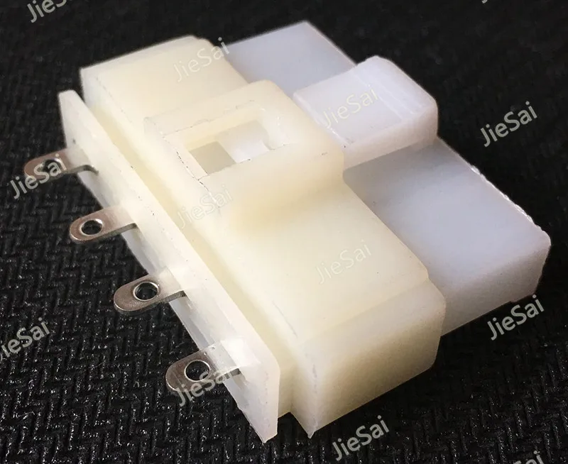 4 Pinos Automotivo Fio Harnes Cabo Auto Conector Fêmea Plugue Macho Com Terminais