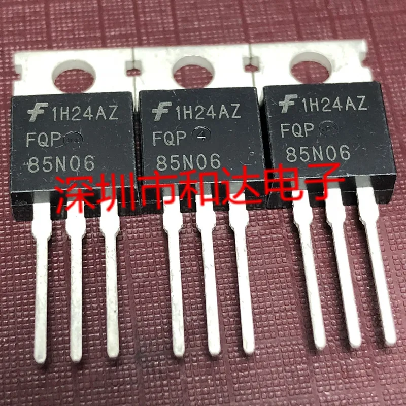 10pcs FQP85N06  60V 85A