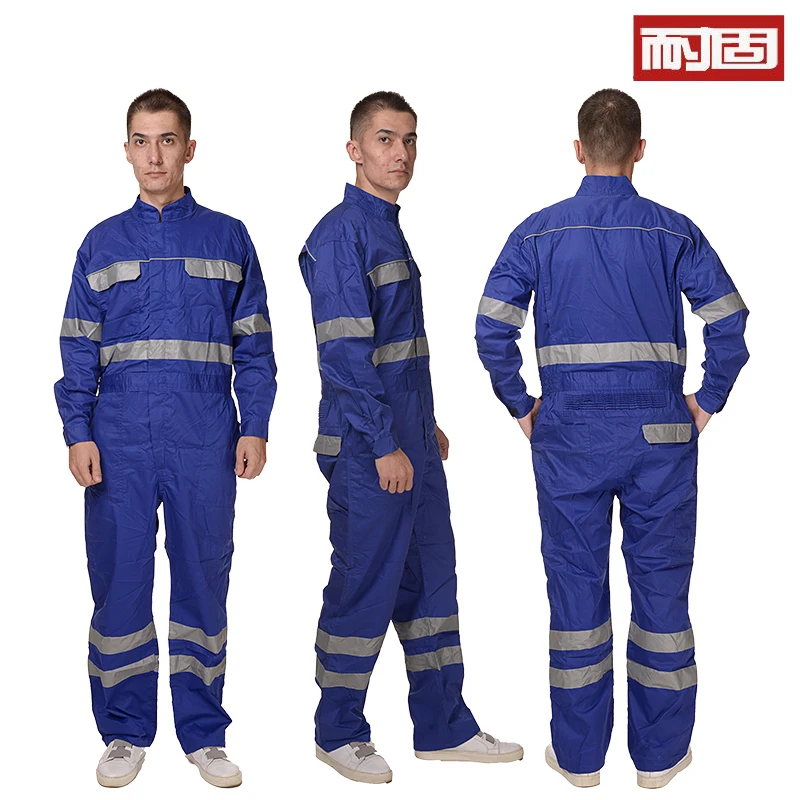 Work Wear Overalls for men Fashion Tooling Loose Cargo Overalls Long Sleeve Repairman Auto Repair Jumpsuits