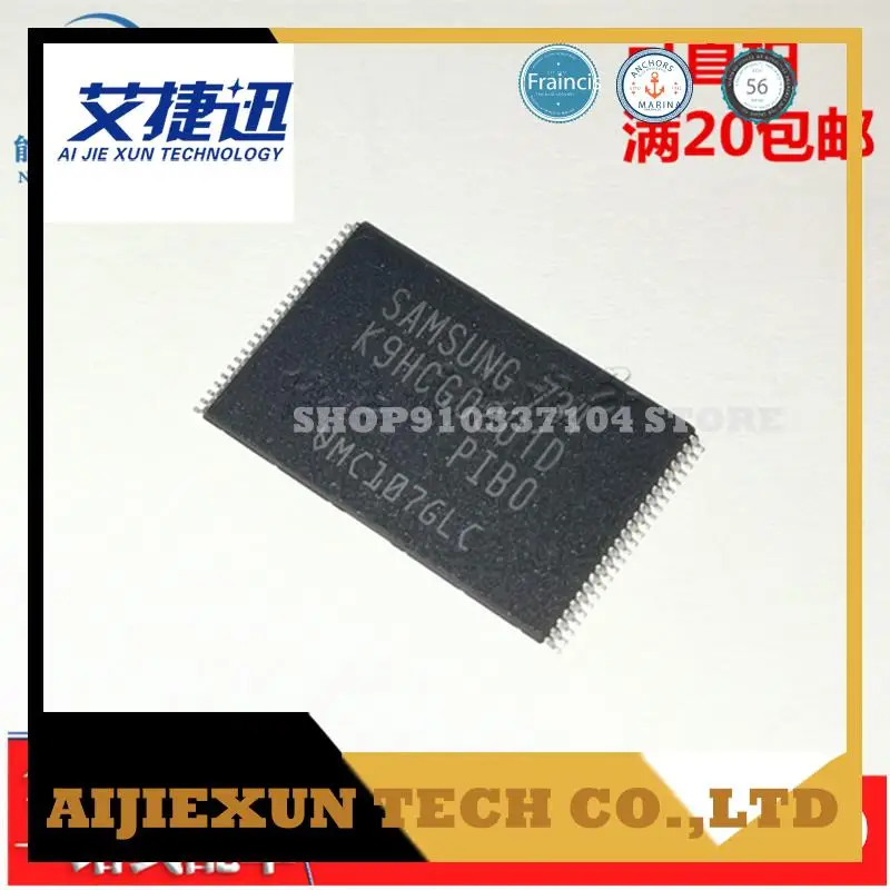 

2pcs/lot K9HCG08U1D-PIBO K9HCG08U1D-PIB0 TSOP48 Memory IC CHIPS NEW AND ORIGIANL