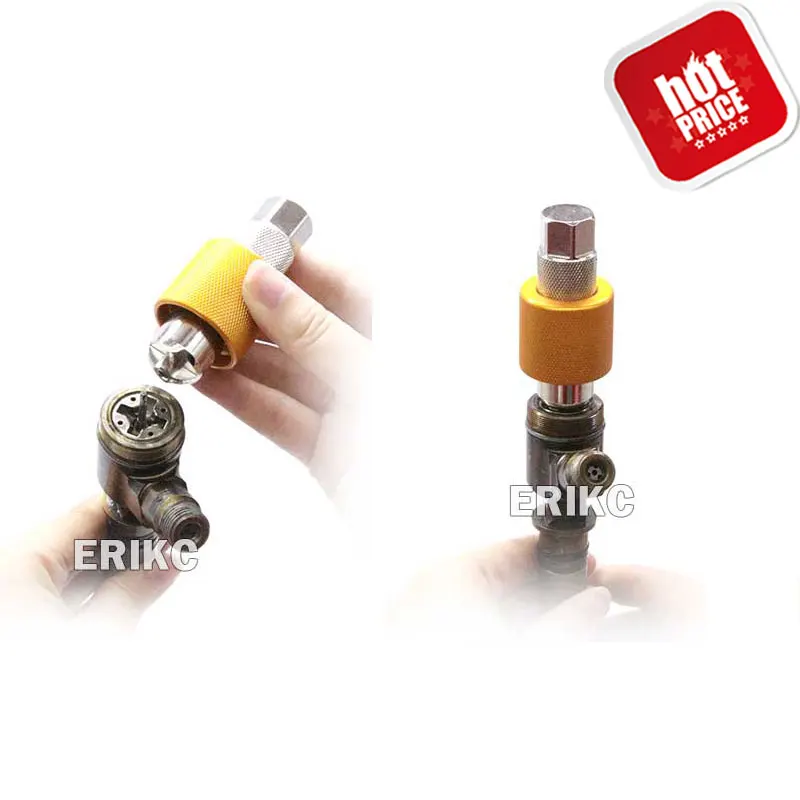 320D Common Rail Injector Tension Nut Removal Disassemble Steel Screw Tool Kits For C6 C6.6 C6.4 Injector