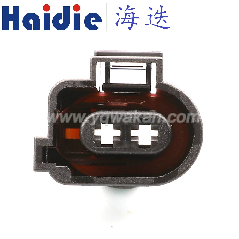 2sets 2pin  3.5 auto sensor wiring harness plug 1J0 973 722 A , electrical waterproof horn plug 1J0973722A