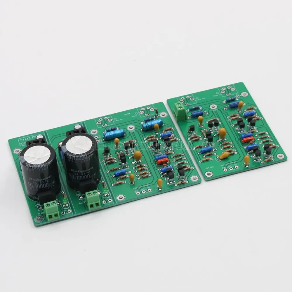 ประกอบ NAC152 สเตอริโอ Preamplifier บอร์ดสําเร็จรูปพร้อม Dual Power Supply Board Pre-Amp