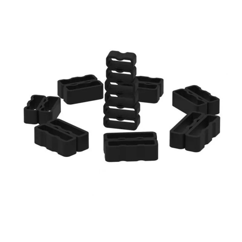 for Garmin forerunner 225 watch with rubber band silica gel black fixed buckle watch band ring