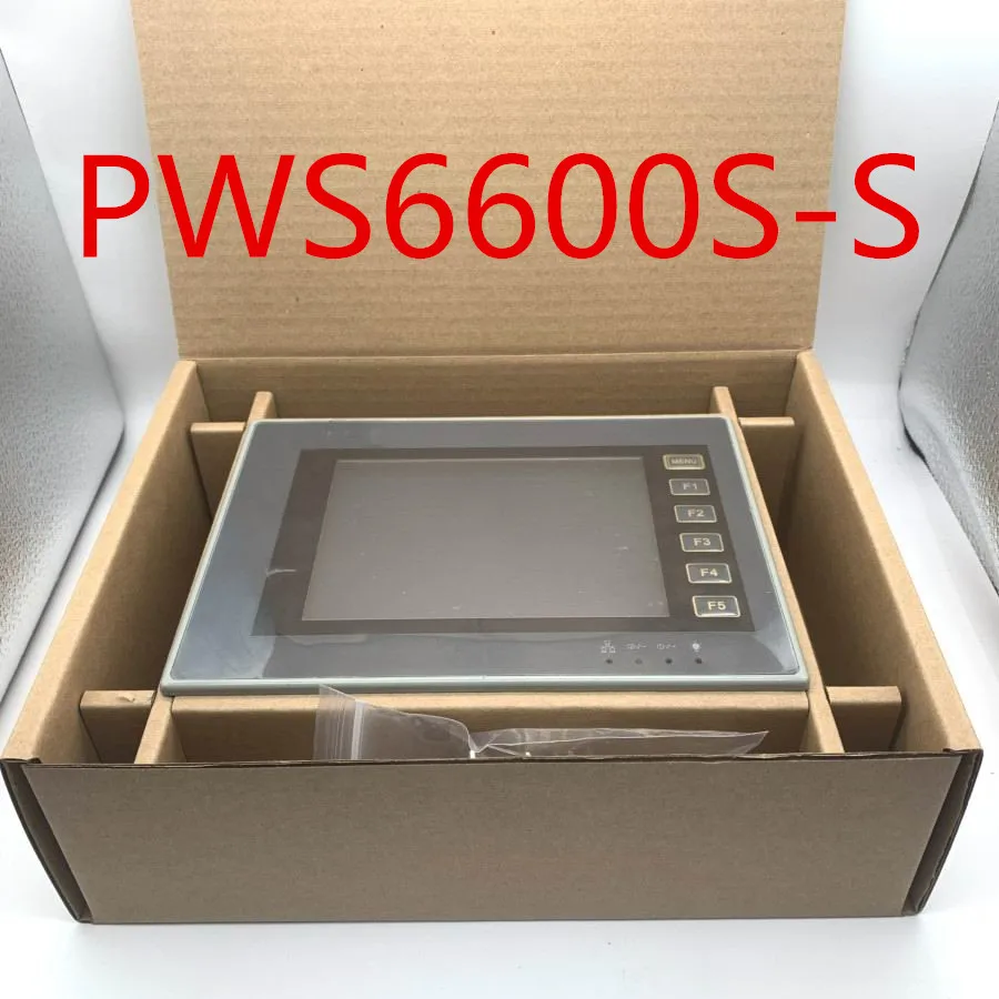 PWS6600S-S 5.7 بوصة هايتك HMI لوحة شاشة لمس واجهة ما بين المستخدم والآلة الجديدة 100% ، لديها في الأوراق المالية