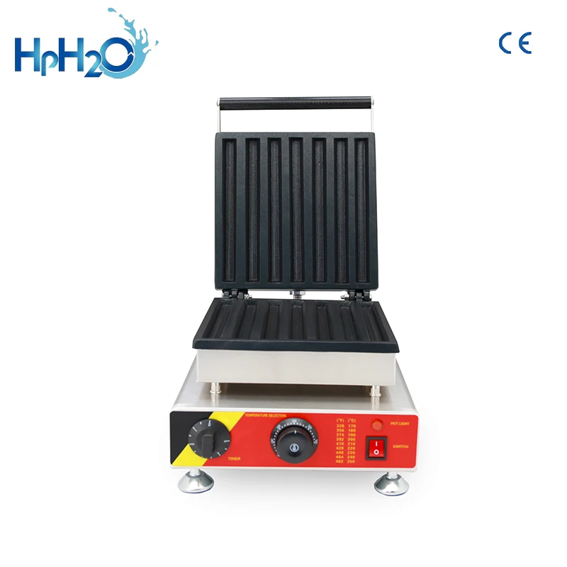 Commercial CE ได้รับการอนุมัติ Churros อุปกรณ์เบเกอรี่ Commercial เครื่องทำวาฟเฟิลสเปน Churros วาฟเฟิลกรวยเครื่องวาฟเฟิลเหล็กแผ่น