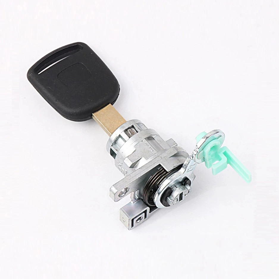 CHKJ For Honda Accord 2003 2004 2005 2006 2007 Auto Lock Cylinder Key Car Front Left Driver Side Door Lock Cylinder With 1 Key