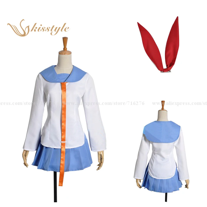 

Kisstyle Fashion Nisekoi False Love Naoshi Komi Chitoge Kirisaki School Uniform Cospaly Costume,Customized Accepted