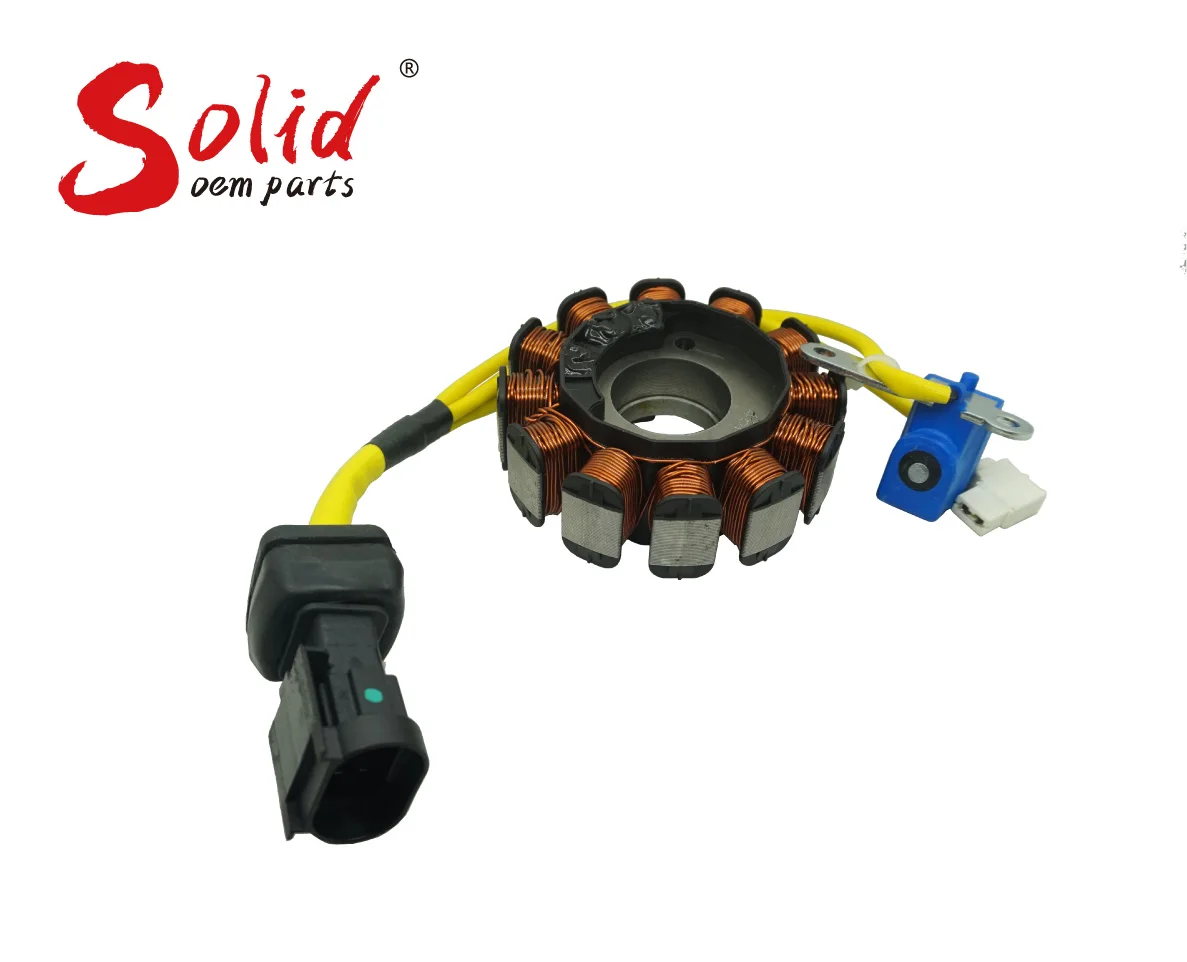 Estator com Bobina Pulso Original Kasinski Prima 150 Detalhe Frete Gratis 82120-1A85-0000 Magneto stator coil  PIAGGIO Prima150