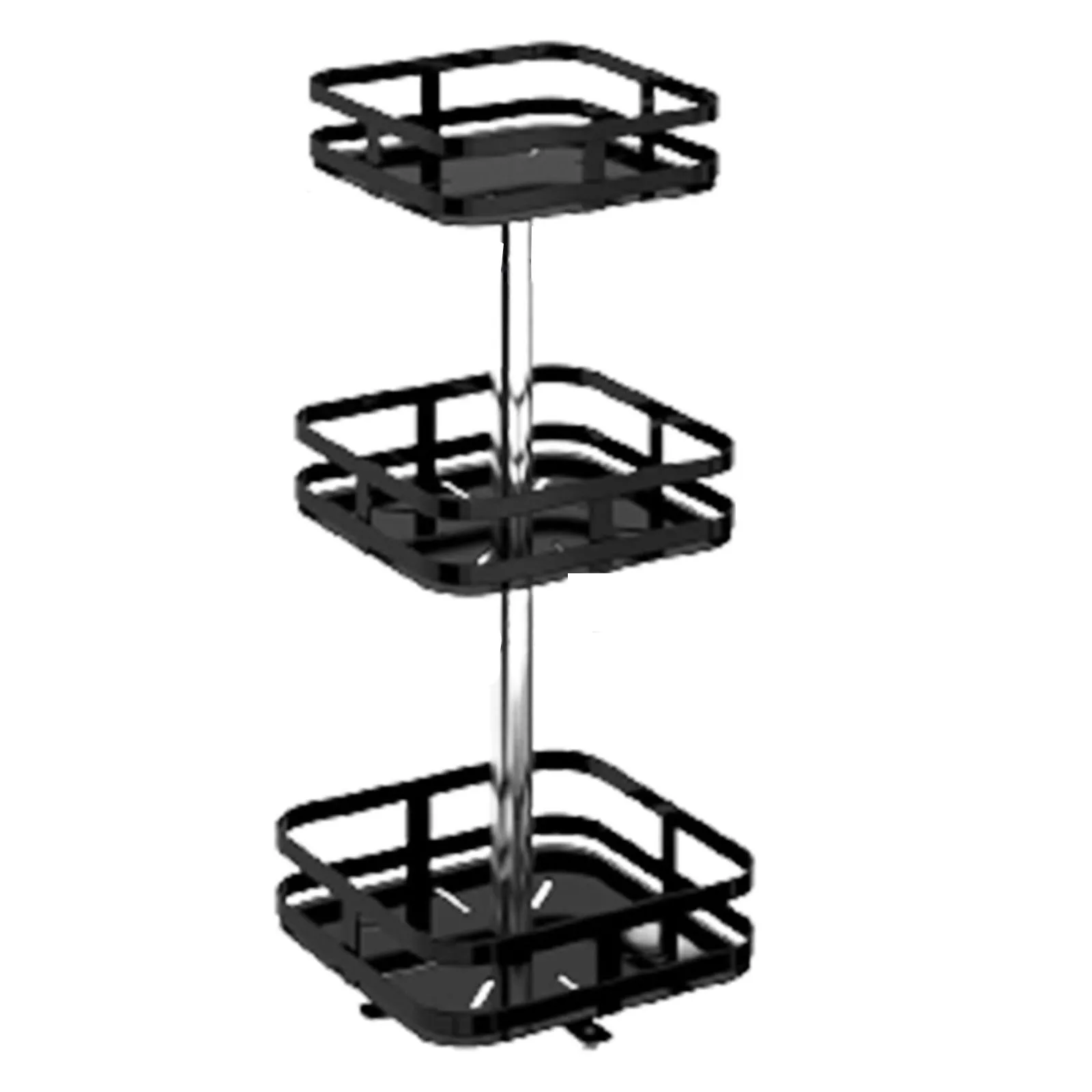 360° Rotating Storage Rack Utilize in Any Room of the House Desktop Storage Holder Kitchen Bedroom Cosmetic Supply In Stock