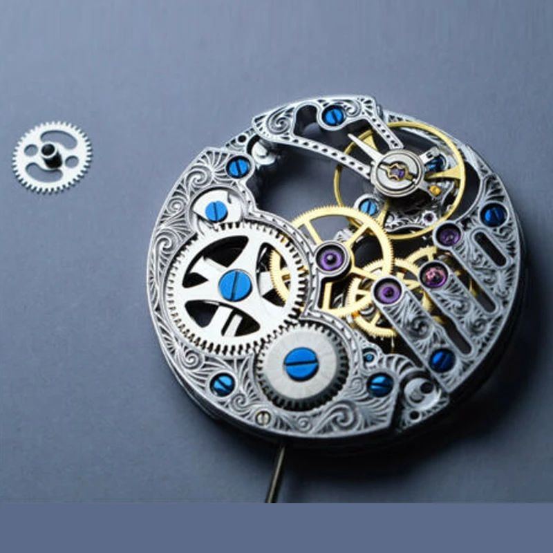 Genuine ST3620k TY3620-2B Movement Manual Skeleton Mechanical Hand Winding ST36 Movement Parts ETA 6498 Screw Part