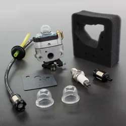 Carburetor Kit For Honda GX31 GX22 FG100 Brush Cutter 139F 1.5HP HHE31C Edger HHT31S UMK431 Trimmer WX10 16100-ZM5-803 GCA91