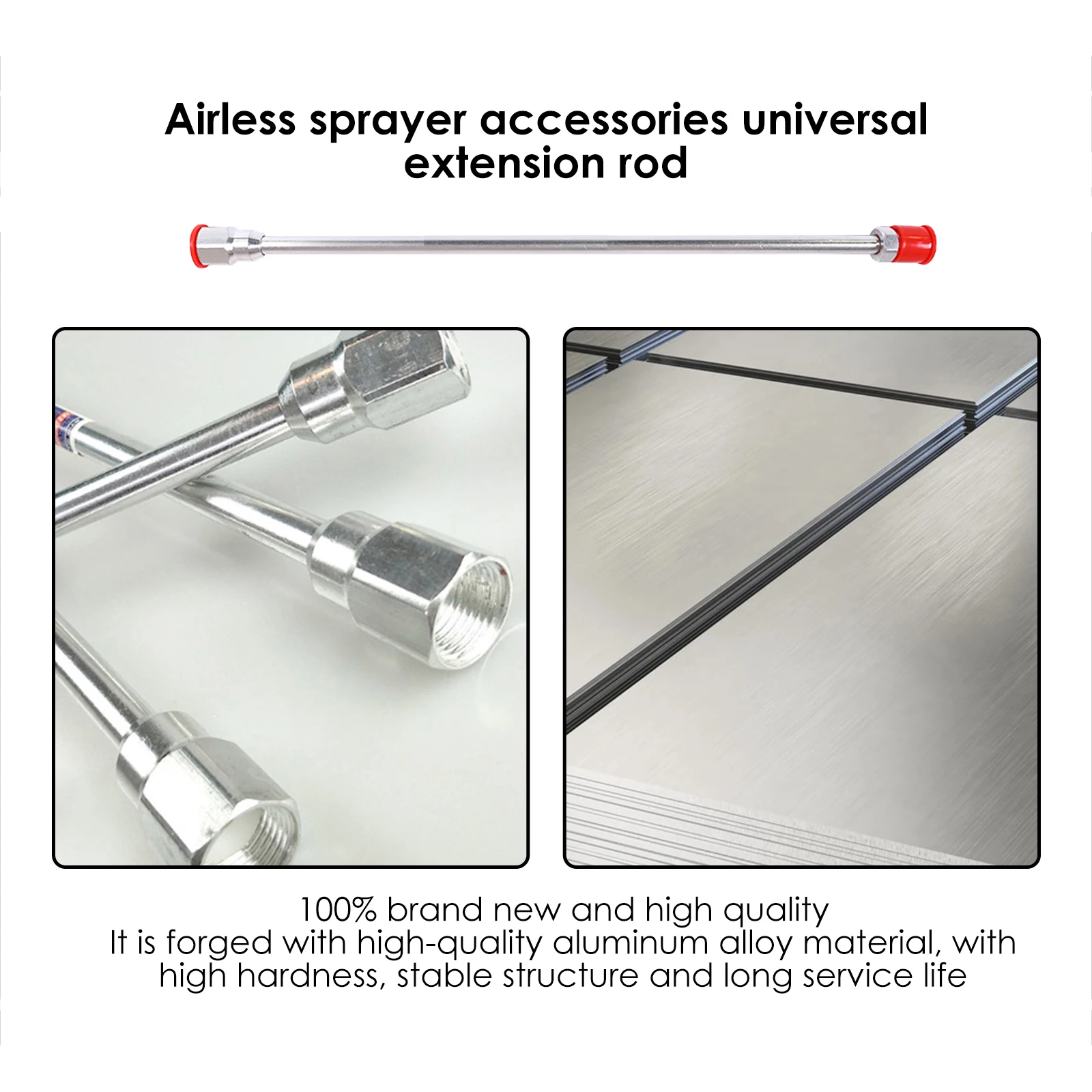 Asta di prolunga per spruzzatore universale da 20/30 Cm vernice Airless pistola a spruzzo punta di prolunga asta di prolunga potente strumento di prolunga per pittura