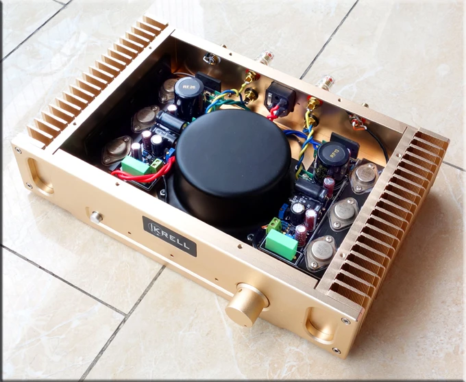 New Audio Voice king Hood 1969 glod sealed the most perfect version of the HD1969 class A power amplifier 10W+10W