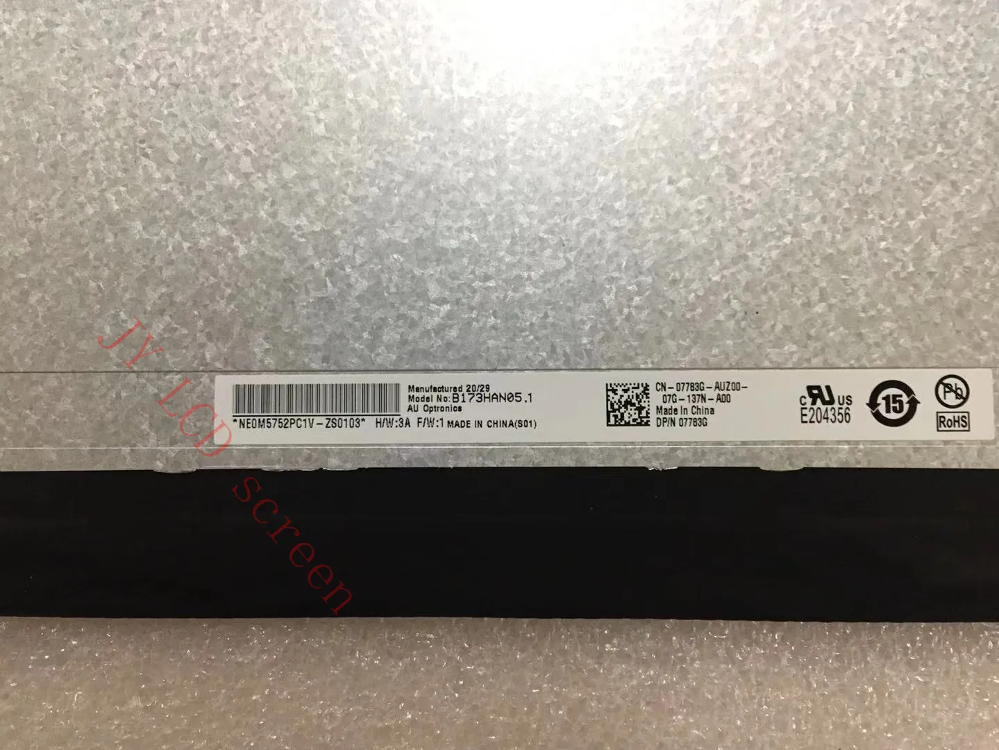 17.3 inch IPS FHD LED LCD Screen Display Panel 100% sRGB B173HAN05.1 300Hz B173HAN05.0 240Hz 1920x1080 EDP 40PIN