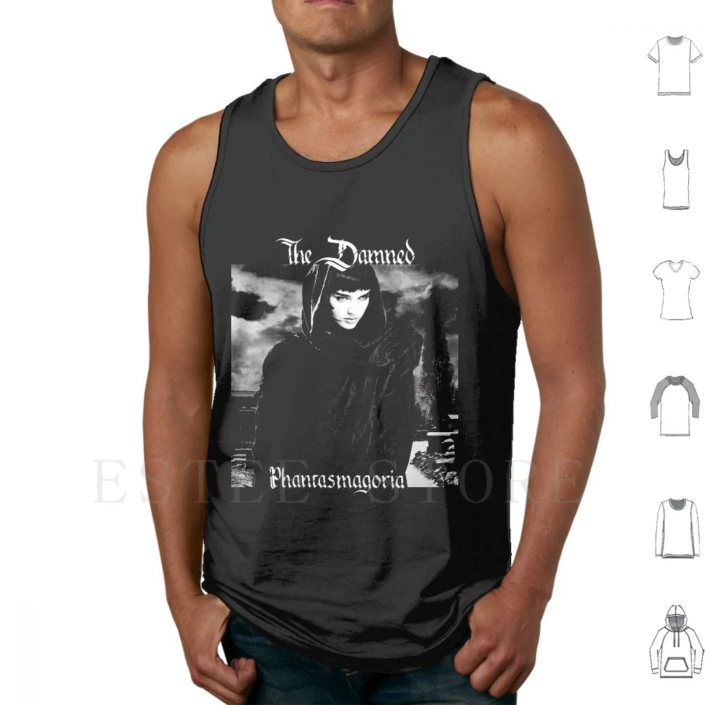 

The Damned Phantasmagoria Майки Жилет Хлопок Гот Смерть Панк The Damned