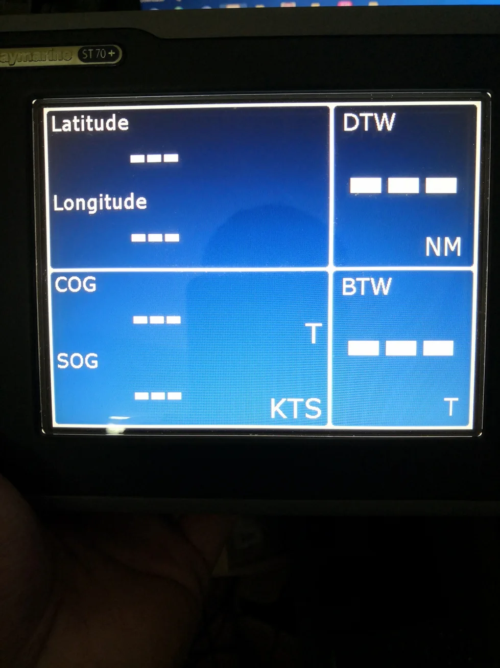 Imagem -02 - Raymarine Lcd Tela Apenas Substituição de Tela St70 Plus Anti-envio