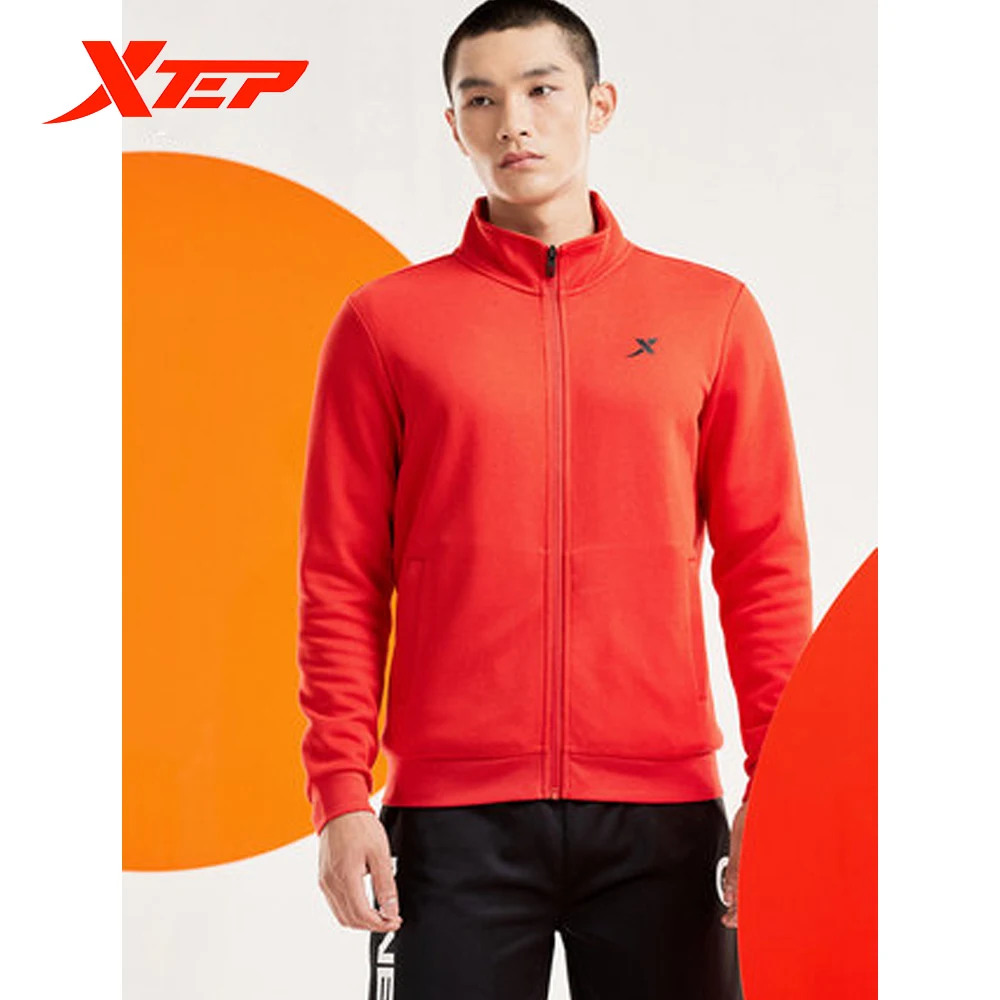 Xtep Men\'s Fashion Sports Sweater Loose Fashion Pullover Casual Casual Sports Shirt Comfortable 880329060047