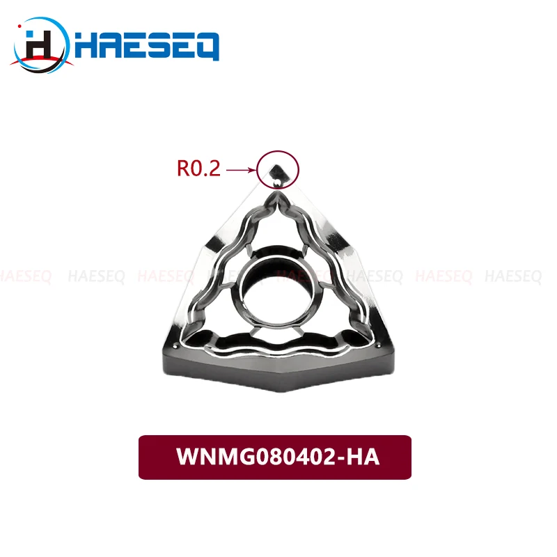 Станок с ЧПУ, металлические резаки, WNMG080402 WNMG080404 WNMG080408 HA для обработки металла, алюминия, меди, дерева