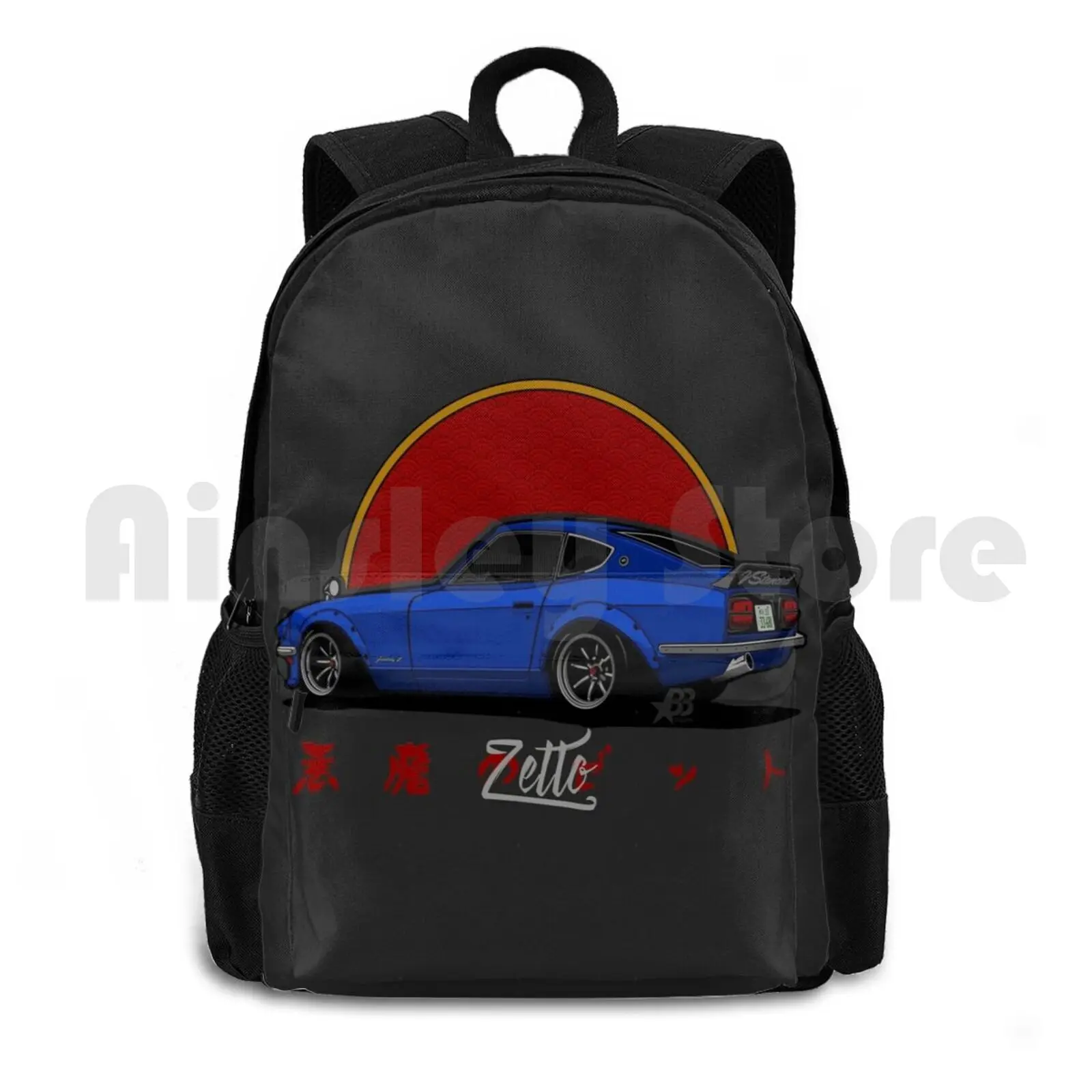 

Devil Zetto Outdoor Hiking Backpack Riding Climbing Sports Bag Nissan Datsun 240z 260z 280z S30 Fairlady Fairladyz Zetto Z432