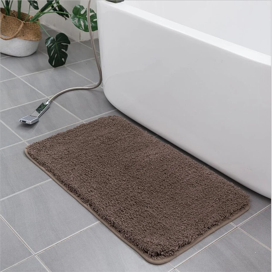 New high-end bathroom mat carpet toilet water absorption non-slip door mat home living room bedroom carpet kitchen toilet mats