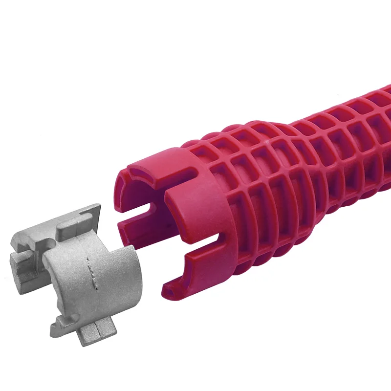 Chiave per installatore rubinetto e lavello impugnatura antiscivolo strumento per chiave a doppia testa strumenti per chiavi di design extra-lungo