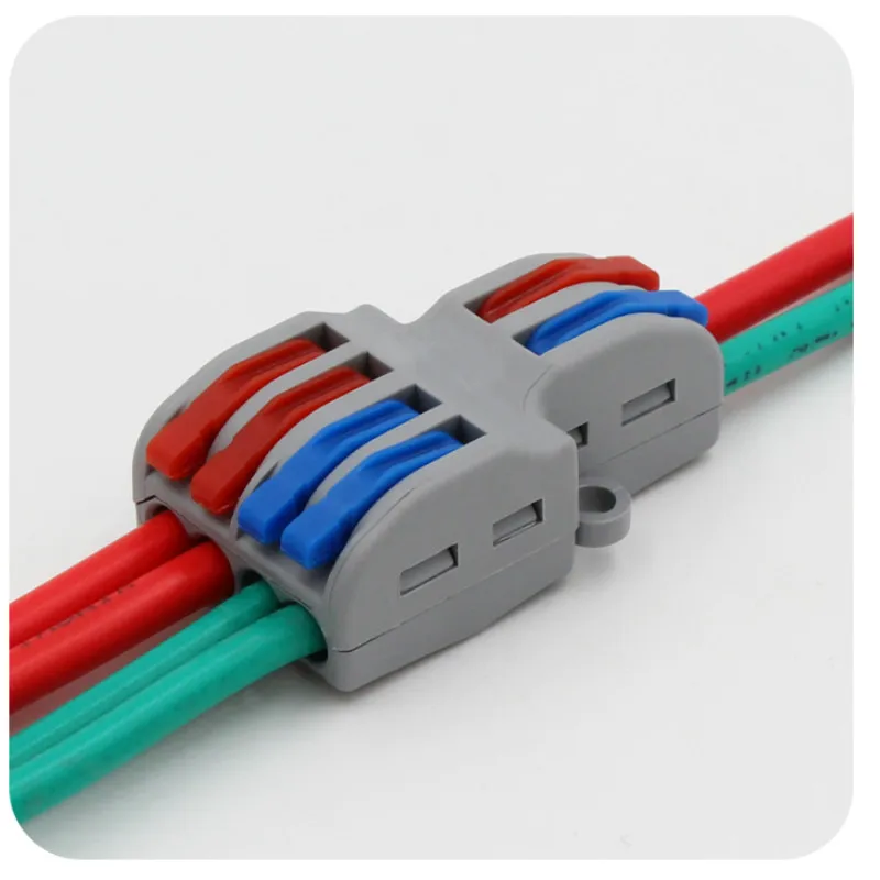 

10 PCS Splitter 2 In 4 Out Wiring Connector Wiring Terminal