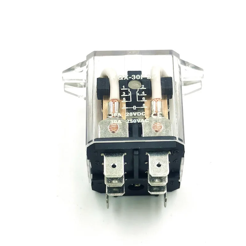 Silver Point Jqx - 30f 30a / 2z High-power Relay 12v 220v 24 V Will Electric Current 12f 2 Open 2 Close