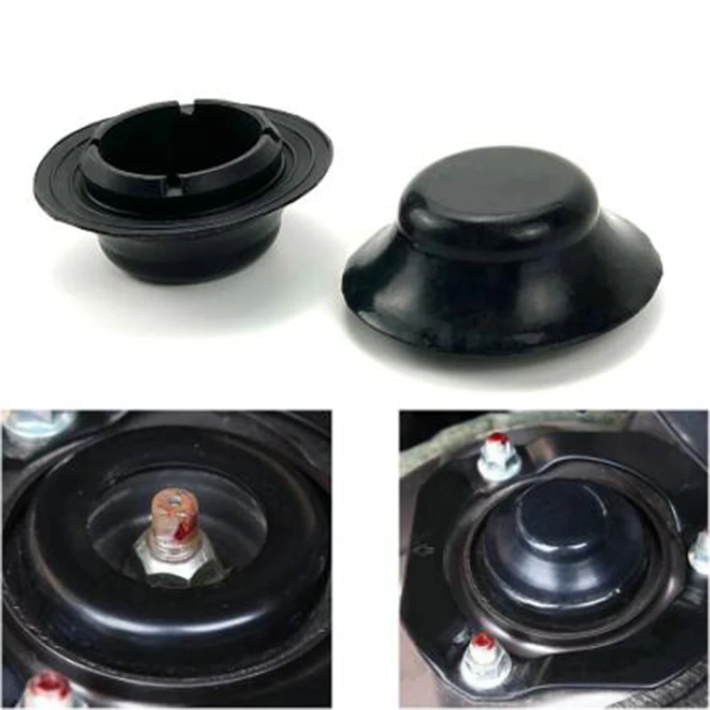 2pc Shock Absorber Screw rubber Cap Fit For Mitsubishi ASX Pajero Galant Lancer Montero Outlander Precis RVR Raider Car Styling