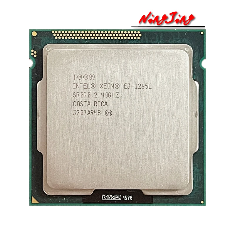 Intel Xeon E3-1265L E3 1265L E3 1265 L 2.4 GHz Used Quad-Core Eight-Thread 45W CPU  LGA 1155