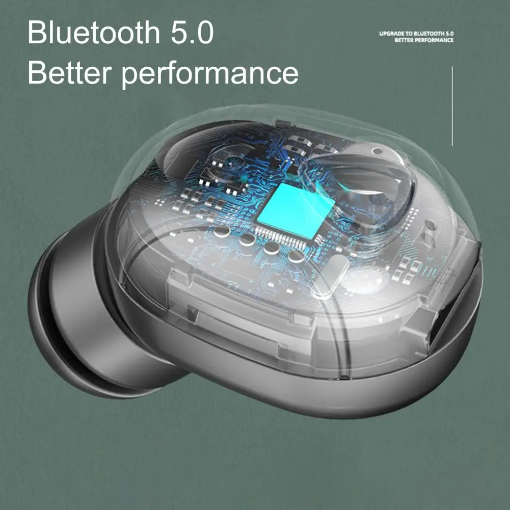 1pc tws LB7イヤホンbluetooth 5.0ワイヤレスミニハンズフリー車載耳インナーイヤーヘッドセット用マイクスポーツ