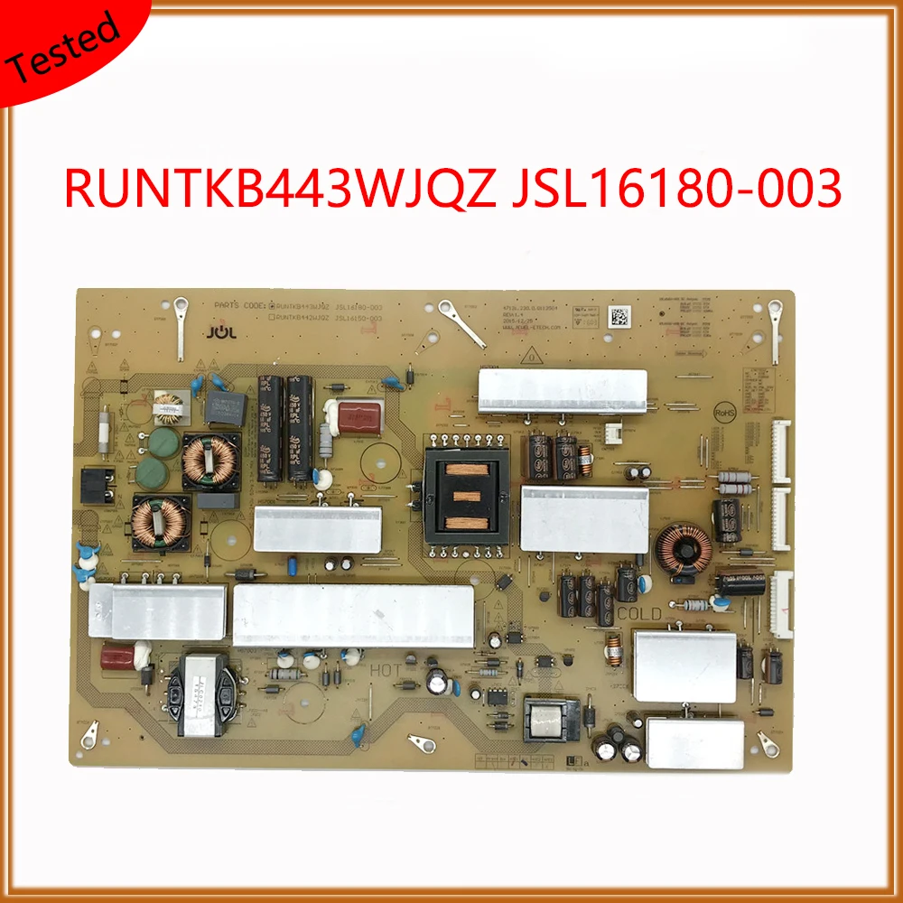 RUNTKB443WJQZ JSL16180-003 Power Supply Board Original Power Supply Card Professional Power Supply For Sharp TV Power Board